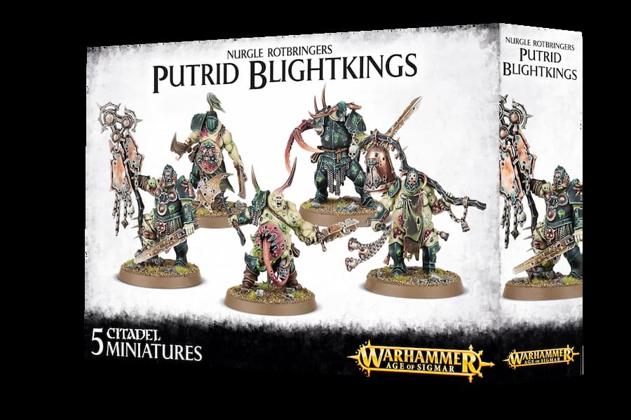 Maggotkin of Nurgle Putrid Blightkings