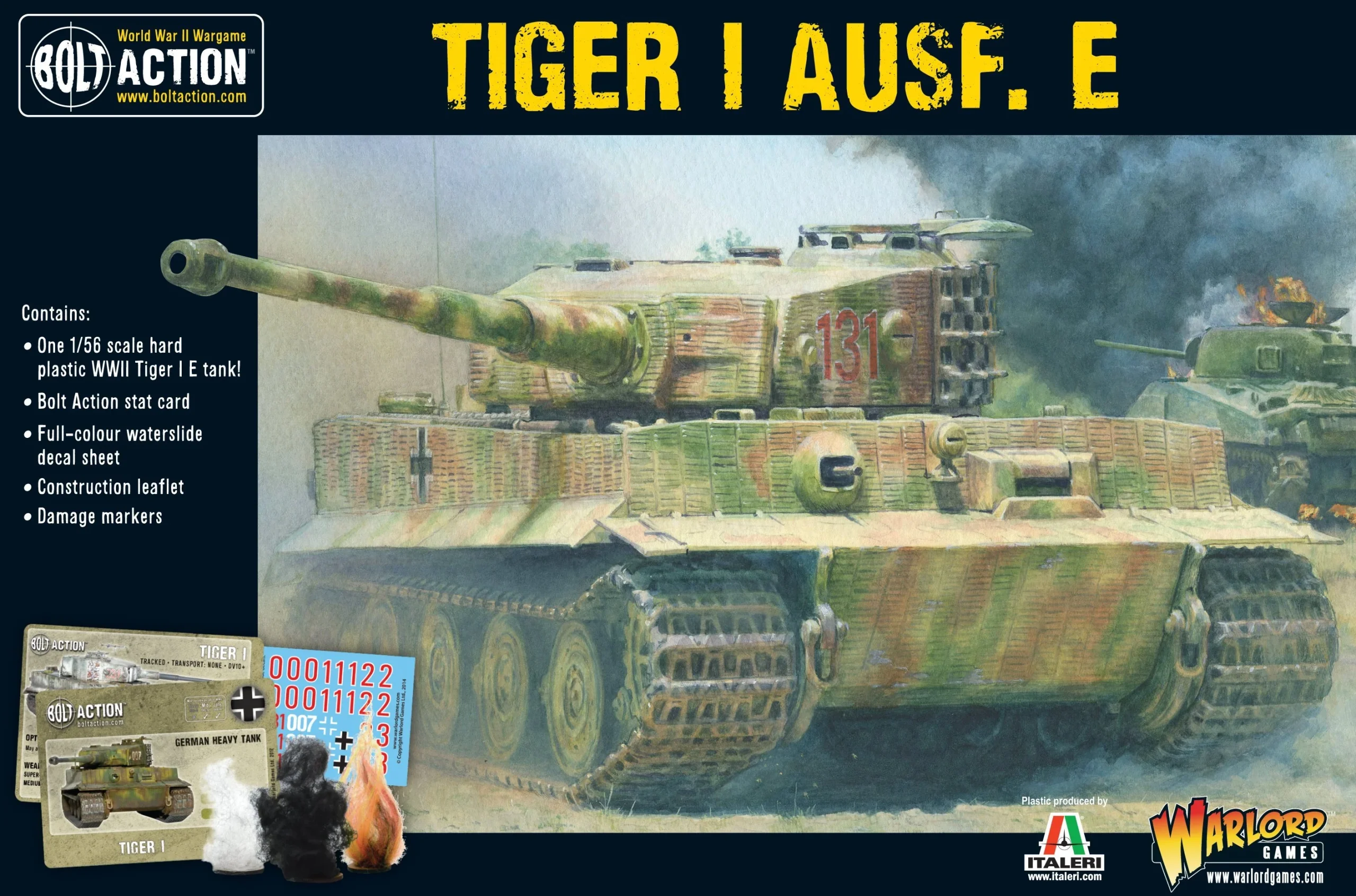 Tiger I Ausf. E Heavy Tank - Bolt Avtion: German Army - Image 4