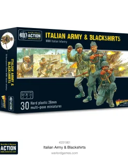 Italian Army & Blackshirts – Bolt Action: Italian Army