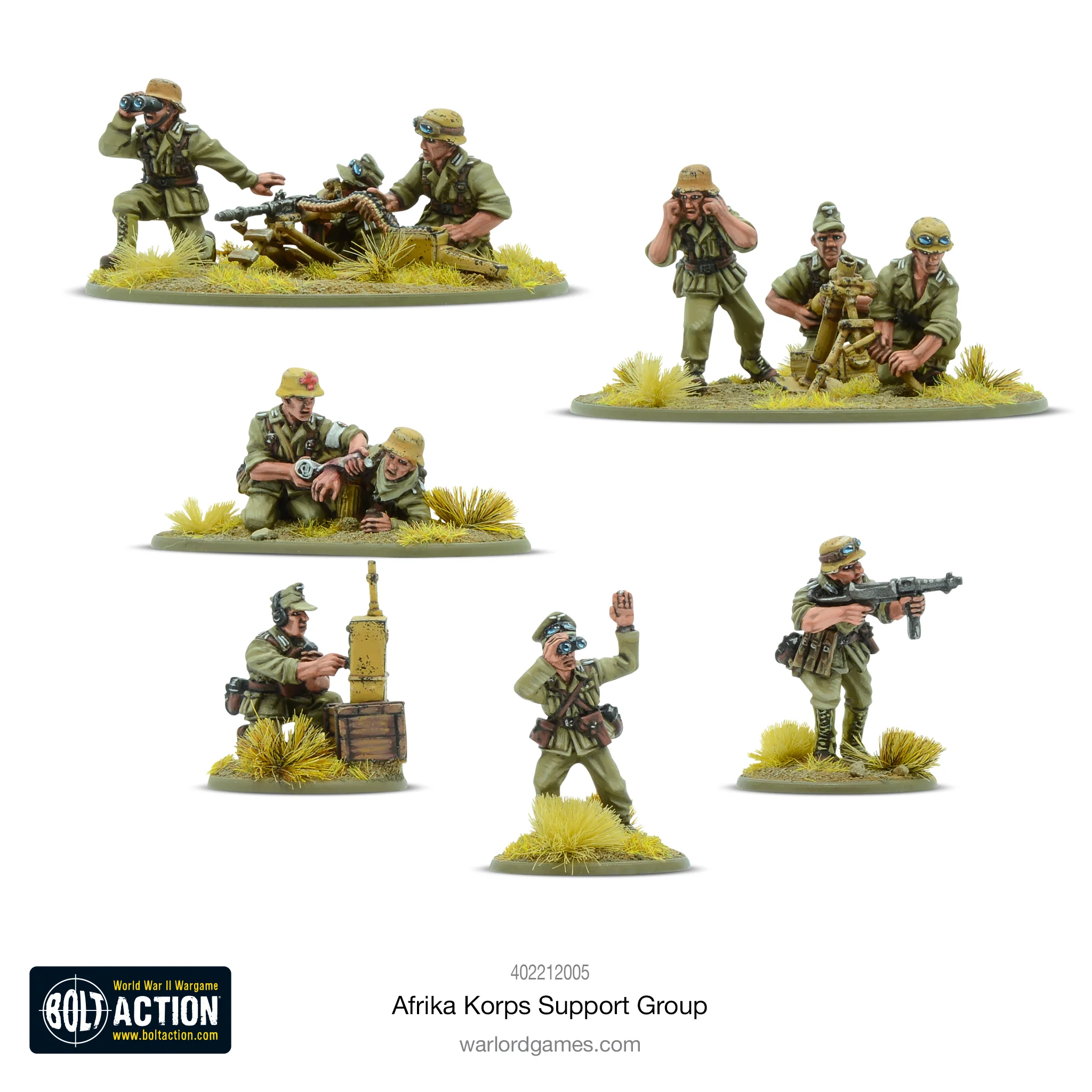 Support Group - Bolt Action: German Army