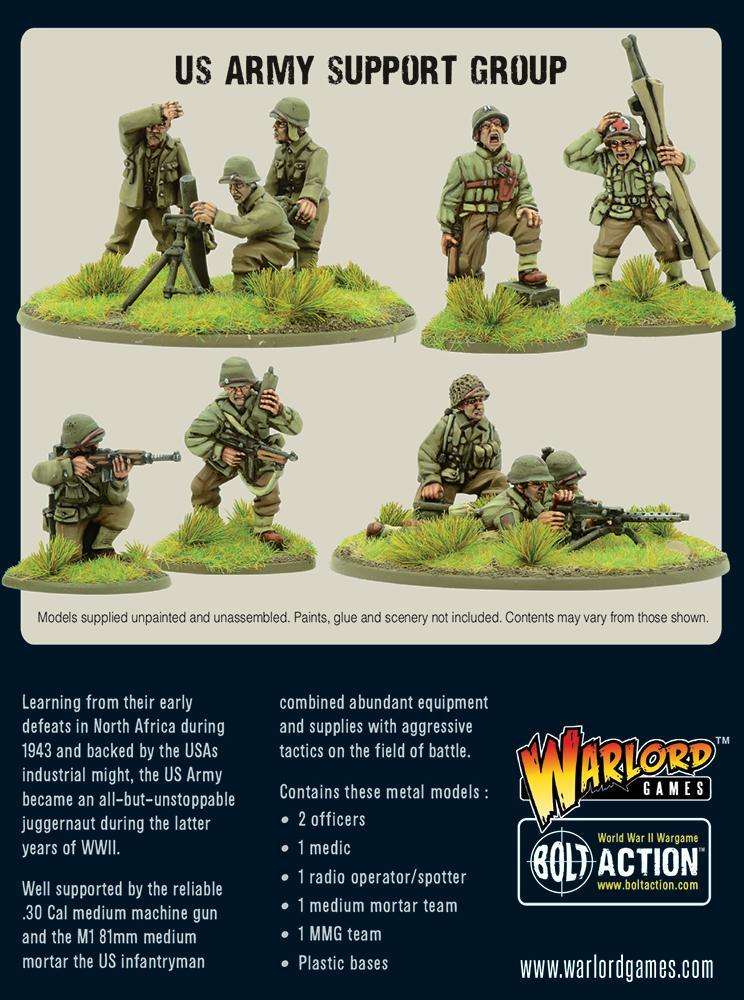 Support Group - Bolt Action: US Army - Image 2