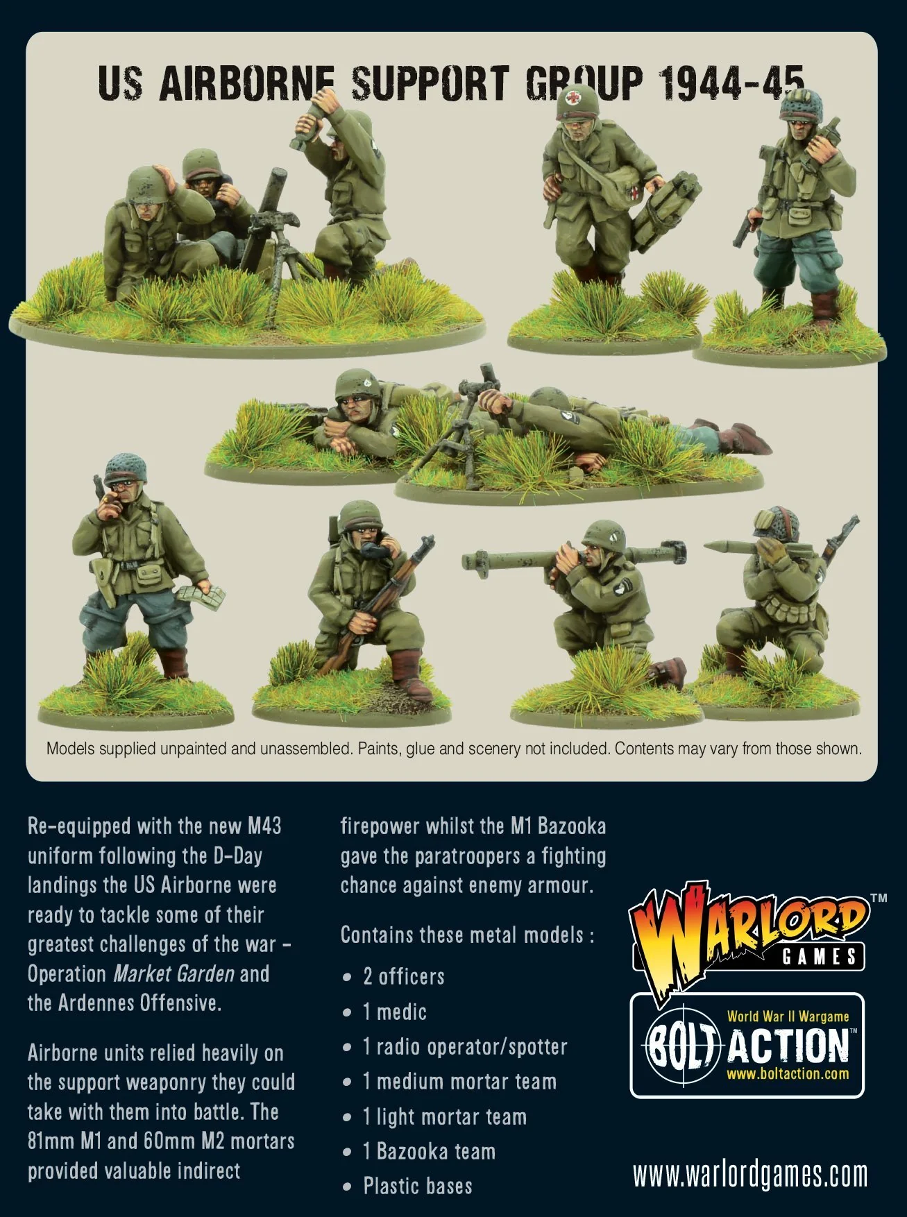 Airborne Support Group (1944-45) - Bolt Action: US Army - Image 3