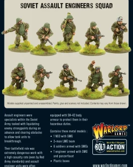 Assault Engineers Squad – Bolt Action: Soviet Army