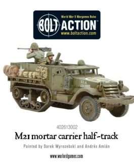 M21 Mortar Carrier Half-Track – Bolt Action: US Army