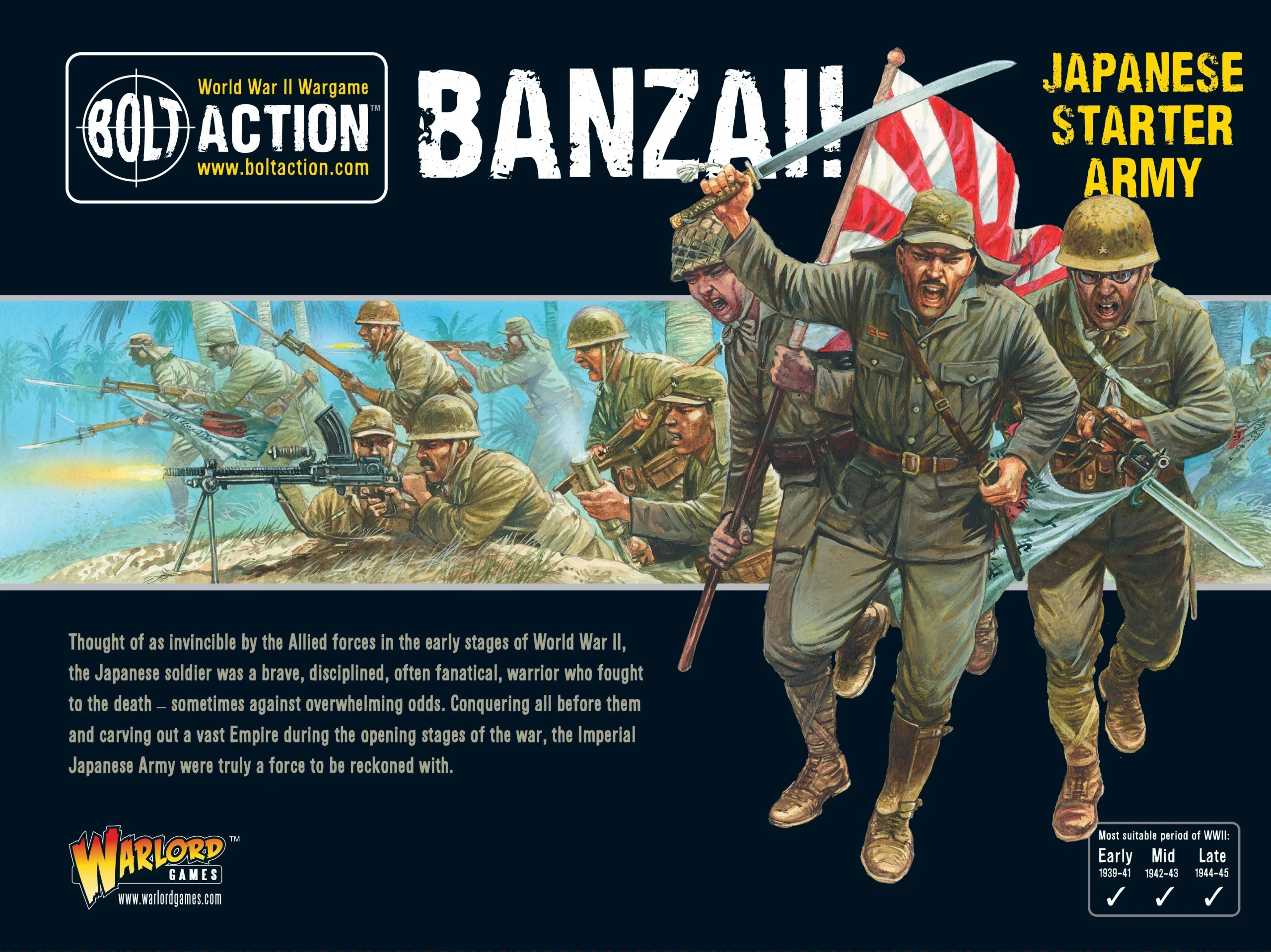 Banzai! Imperial Japanese Starter Army - Bolt Action: Japanese Army