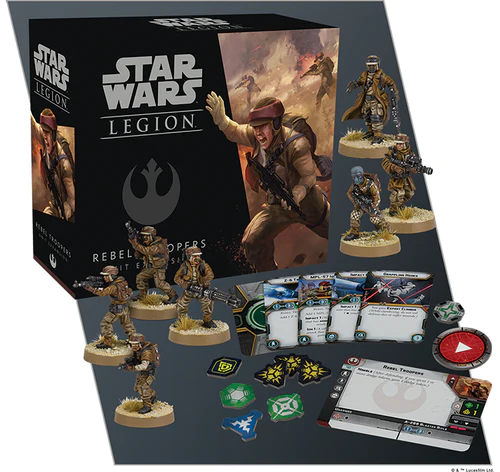 Rebel Troopers Unit - Star Wars: Legion